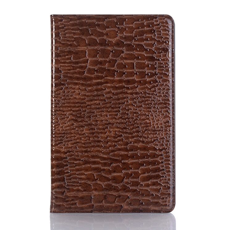 Чехол для Deexe Crocodile Style для Samsung Galaxy Tab A 10.5 (T590.595) - Brown: фото 1 из 9