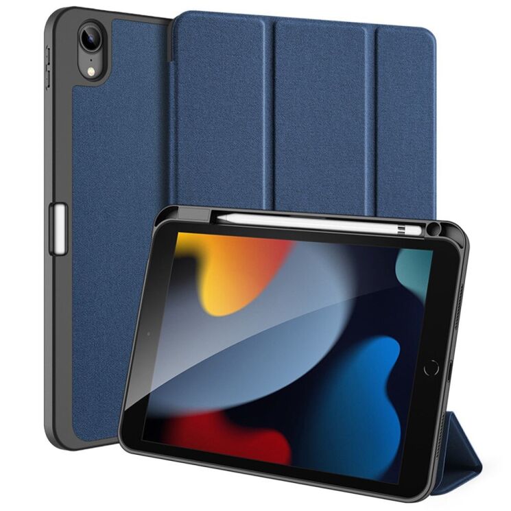 Чехол DUX DUCIS Domo Series для Apple iPad 10.9 (2022) / iPad 11 (2025) - Blue: фото 1 из 12