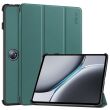 Чехол ENKAY Smart Cover для OnePlus Pad Pro / Pad 2 - Dark Green (379803DG)