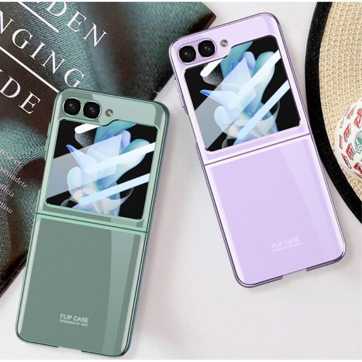 Чехол GKK Fold Case для Samsung Galaxy Flip 6 - Transparent: фото 10 из 11