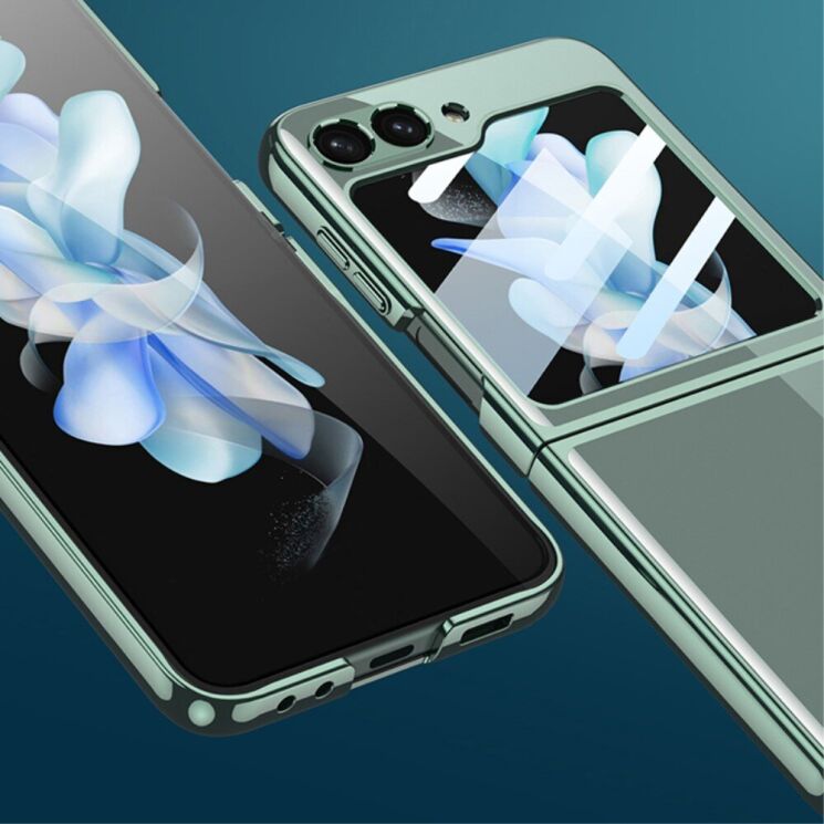 Чехол GKK Fold Case для Samsung Galaxy Flip 6 - Transparent: фото 2 из 11