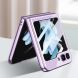Чехол GKK Fold Case для Samsung Galaxy Flip 6 - Transparent (357501T). Фото 4 из 11