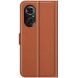 Классический чехол-книжка Deexe Book Type для Huawei Nova 9 SE - Brown (303901Z). Фото 4 из 7