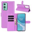 Чехол-книжка Deexe Book Type для OnePlus 9 - Purple (233214V)