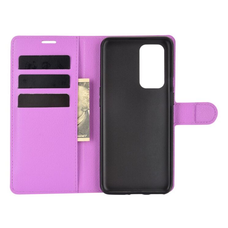 Чехол-книжка Deexe Book Type для OnePlus 9 - Purple: фото 2 из 6