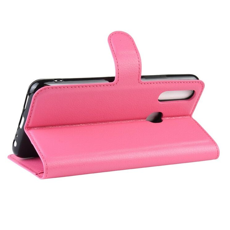 Классический чехол-книжка Deexe Book Type для VIVO Y17 - Pink: фото 5 из 6