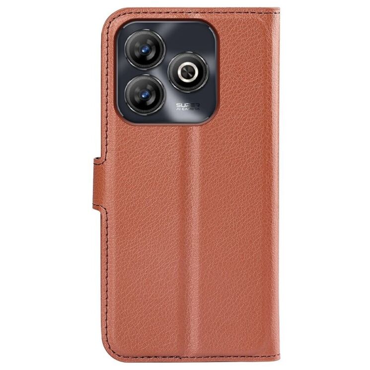 Чохол-книжка Deexe Book Type для ZTE Blade A75 - Brown: фото 5 з 9