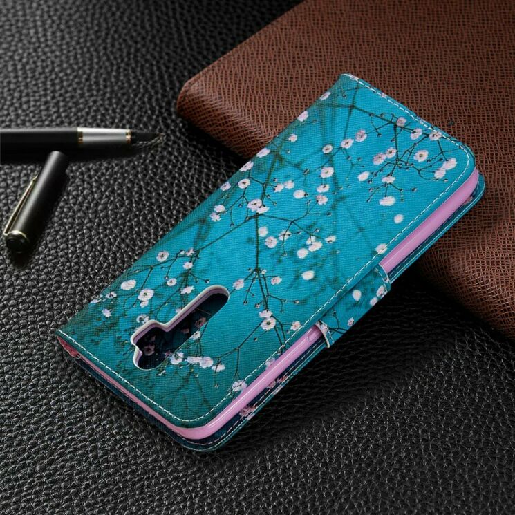 Чехол-книжка Deexe Color Wallet для OPPO A5 2020 / A9 2020 - Flower: фото 8 из 9