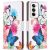 Чехол-книжка Deexe Color Wallet для OPPO Reno 12 - Two Butterflies: фото 1 из 7