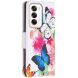 Чехол-книжка Deexe Color Wallet для OPPO Reno 12 - Two Butterflies (356814D). Фото 3 из 7