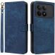 Чехол-книжка Deexe Delta Book для Xiaomi Poco X6 Pro - Blue (345800L). Фото 1 из 7