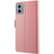 Чехол-книжка Deexe Eclipse Wallet для Motorola Moto G05 / Moto E15 - Rose Gold (372714RG). Фото 4 из 9