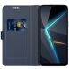 Чохол-книжка Deexe Faro Wallet для ZTE Nubia V70 - Blue (381503L). Фото 2 з 7
