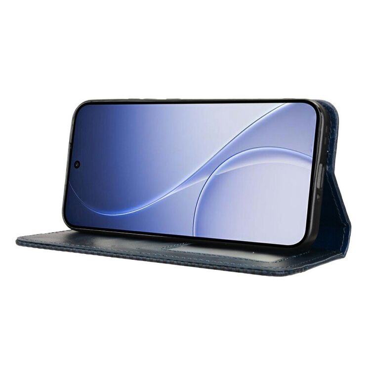 Чохол-книжка Deexe Retro Style для OPPO Reno 15 - Blue: фото 4 з 7