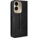 Чехол-книжка Deexe Retro Style для Xiaomi Poco C95 Pro - Black (429206B). Фото 8 из 19