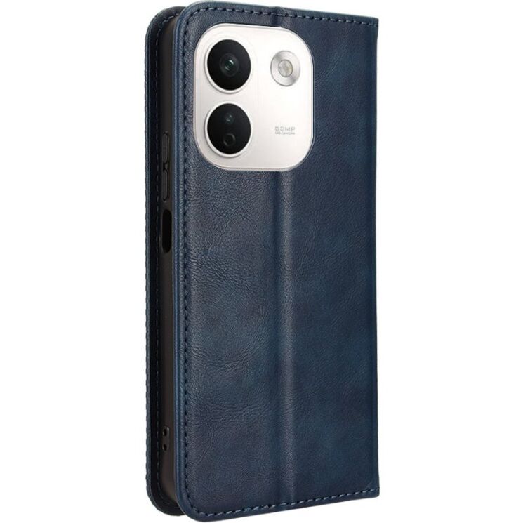Чохол-книжка Deexe Retro Style для Xiaomi Redmi Note 17 Pro Plus - Blue (430601L) Чохол-книжка Deexe Retro Style для Xiaomi Redmi Note 17 Pro Plus - Blue: фото 7 з 19