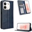 Чехол-книжка Deexe Retro Style для Xiaomi Redmi Note 17 Pro Max / 17 Pro Plus - Blue (430601L)