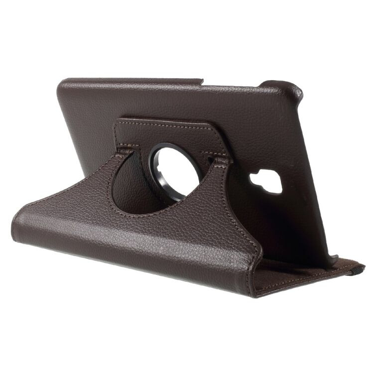 Чехол-книжка Deexe Rotation для Samsung Galaxy Tab A 8.0 2017 (T380/385) - Dark Brown: фото 5 из 8