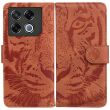 Чехол-книжка Deexe Tiger для Infinix GT 20 Pro - Brown (356016Z)