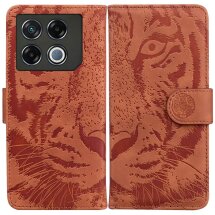 Чехол-книжка Deexe Tiger для Infinix GT 20 Pro - Brown: фото 1 из 7