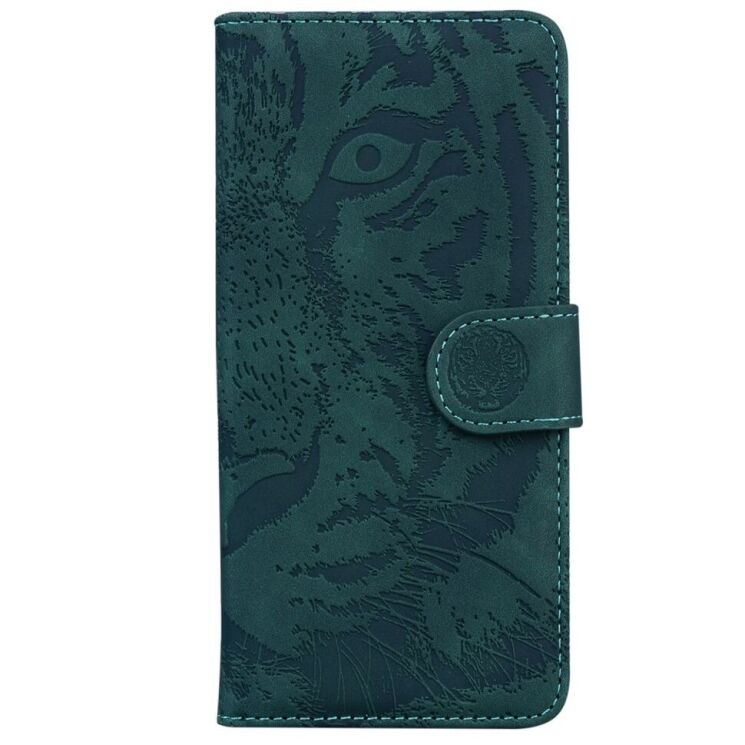 Чохол-книжка Deexe Tiger для Infinix Hot 40 / 40 Pro - Green: фото 5 з 7