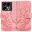 Чехол-книжка Deexe Tiger для Infinix Note 40 - Pink (351426P)