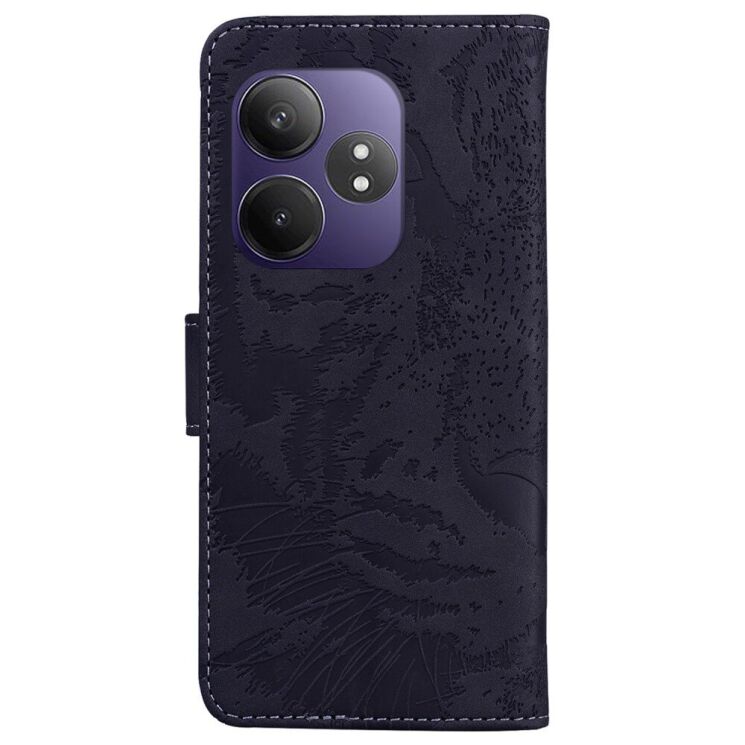 Чехол-книжка Deexe Tiger для Realme GT Neo 6 SE / GT 6T / GT 6 - Black: фото 6 из 7