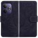 Чехол-книжка Deexe Tiger для Realme GT Neo 6 SE / GT 6T / GT 6 - Black (356124B). Фото 1 из 7
