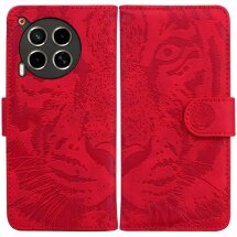 Чехол-книжка Deexe Tiger для TECNO Camon 30 (CL6) - Red: фото 1 из 7