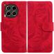 Чехол-книжка Deexe Tiger для TECNO Camon 30 (CL6) - Red (352112R). Фото 1 из 7