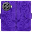 Чехол-книжка Deexe Tiger для TECNO Spark 20 Pro+ - Purple (351215V)