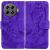 Чехол-книжка Deexe Tiger для TECNO Spark 20 Pro+ - Purple: фото 1 из 7