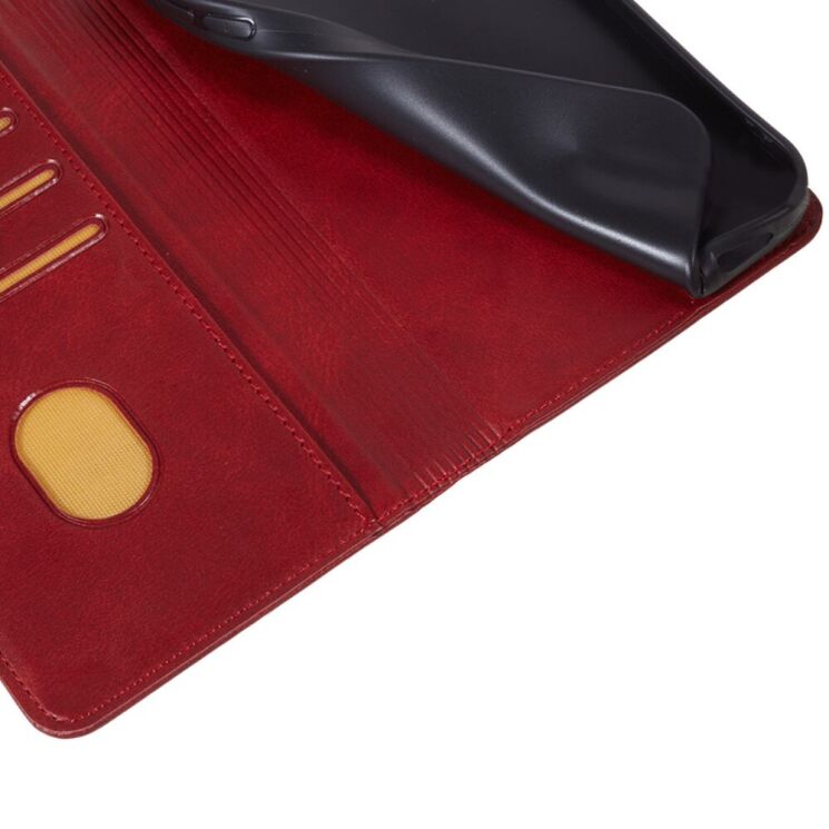 Чехол-книжка Deexe Wallet Case для Samsung Galaxy M35 (M356) - Red: фото 4 из 7