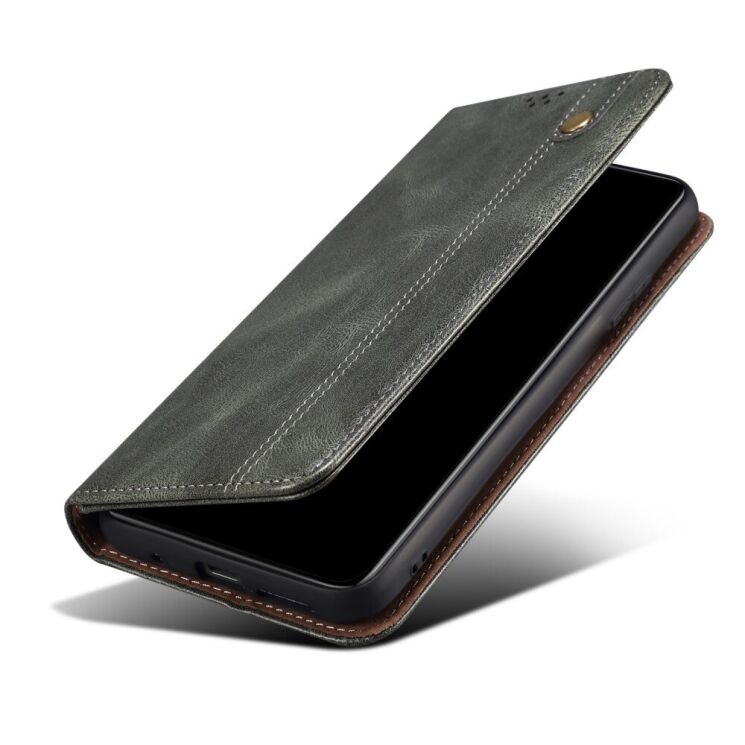 Чехол-книжка UniCase Leather Wallet для Google Pixel 6a - Green: фото 8 из 9