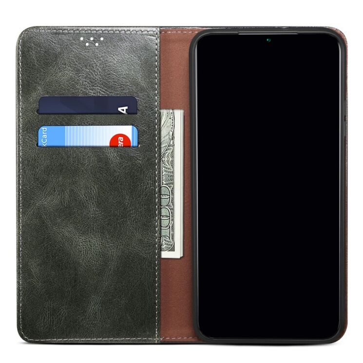Чехол-книжка UniCase Leather Wallet для Google Pixel 6a - Green: фото 4 из 9