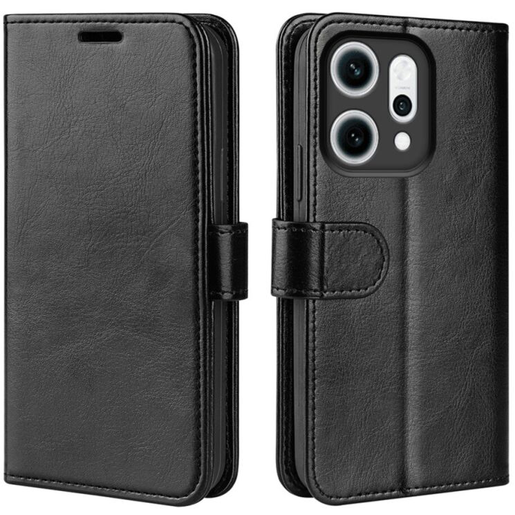 Чохол-книжка Deexe Wallet Style для OPPO Reno 14 5G - Black: фото 4 з 9