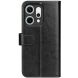 Чохол-книжка Deexe Wallet Style для OPPO Reno 14 5G - Black (388408B). Фото 3 з 9