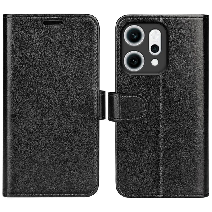 Чохол-книжка Deexe Wallet Style для OPPO Reno 14 5G - Black: фото 1 з 9