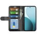 Чохол-книжка Deexe Wallet Style для OPPO Reno 14 5G - Black (388408B). Фото 5 з 9