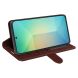 Чехол-книжка Deexe Wallet Style для Samsung Galaxy S25 (S931) - Brown (372321Z). Фото 3 из 7