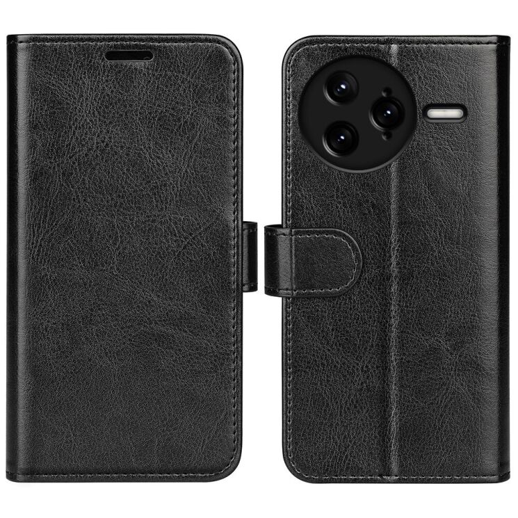 Чохол-книжка Deexe Wallet Style для Xiaomi Poco F7 Ultra - Black: фото 1 з 5