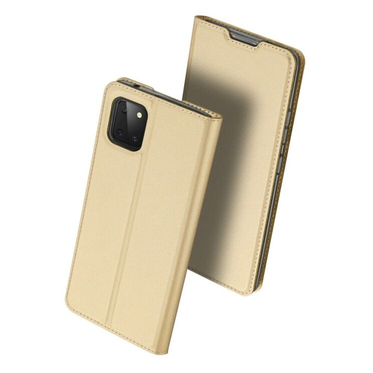 Чехол-книжка DUX DUCIS Skin Pro для Samsung Galaxy Note 10 Lite (N770) - Gold (263711F) Чехол-книжка DUX DUCIS Skin Pro для Samsung Galaxy Note 10 Lite (N770) - Gold: фото 2 из 19