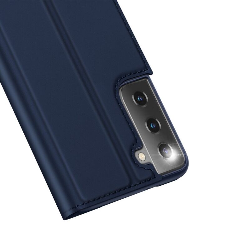 Чехол-книжка DUX DUCIS Skin Pro для Samsung Galaxy S21 - Blue: фото 2 из 20