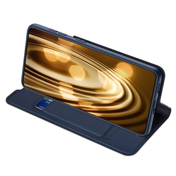 Чехол-книжка DUX DUCIS Skin Pro для Samsung Galaxy S21 - Blue: фото 4 из 20