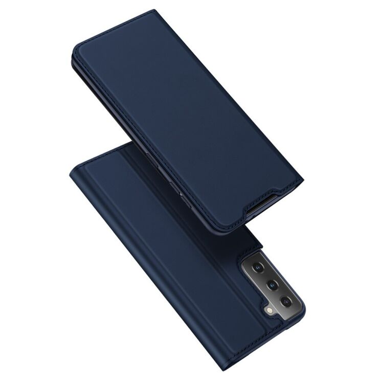 Чехол-книжка DUX DUCIS Skin Pro для Samsung Galaxy S21 - Blue: фото 1 из 20