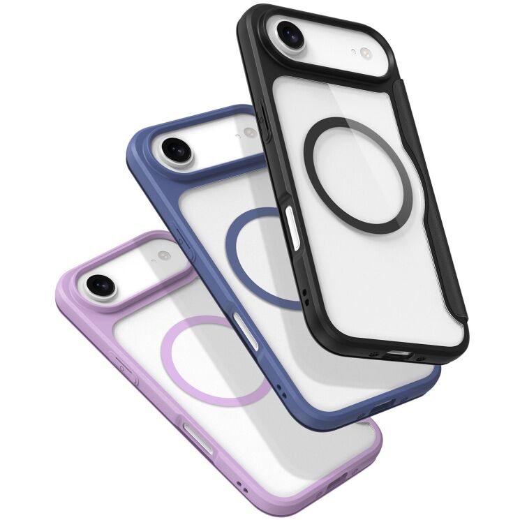 Чехол-книжка DUX DUCIS Skin X Pro Magnetic для Apple iPhone 17 Air - Black: фото 3 из 13
