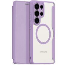 Чехол-книжка DUX DUCIS Skin X Pro Magnetic для Samsung Galaxy S25 Ultra (S938) - Purple: фото 1 из 12