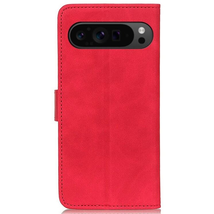 Чехол-книжка KHAZNEH Retro Wallet для Google Pixel 9 Pro XL - Red: фото 5 из 8