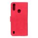 Чехол-книжка KHAZNEH Retro Wallet для Motorola Moto E7 Power / Moto E7i - Red (279402R). Фото 2 из 8