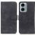 Чехол-книжка KHAZNEH Retro Wallet для Motorola Moto G24 Power - Black: фото 1 из 7